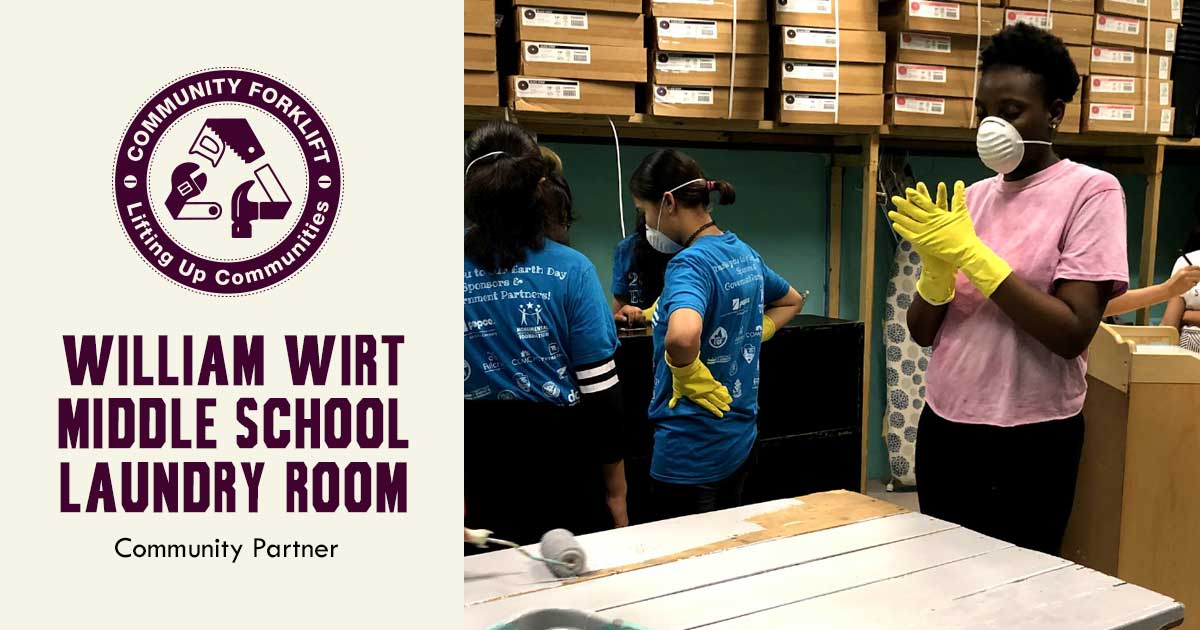William Wirt Middle School Builds a Washroom