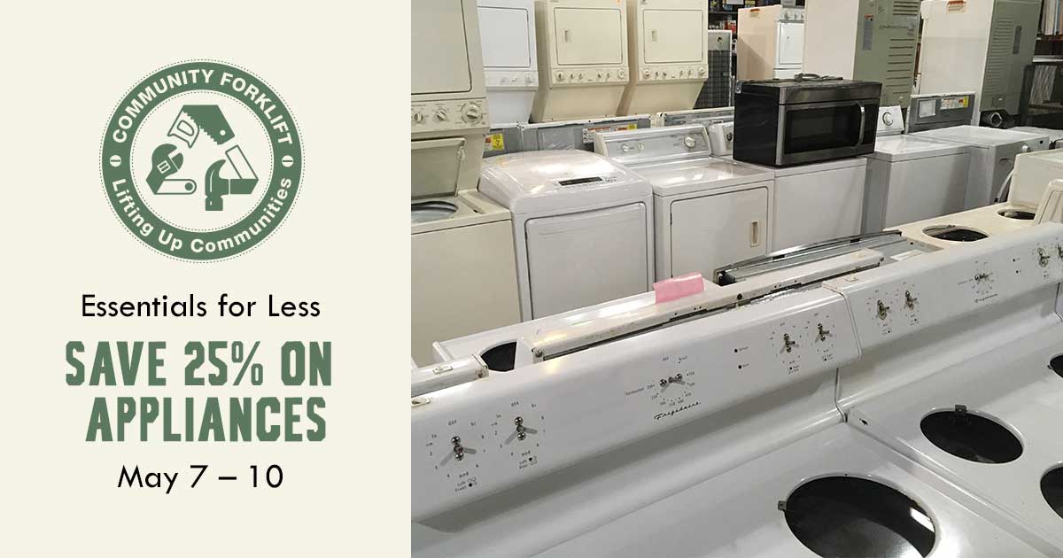 Essentials for Less: 25% off Appliances