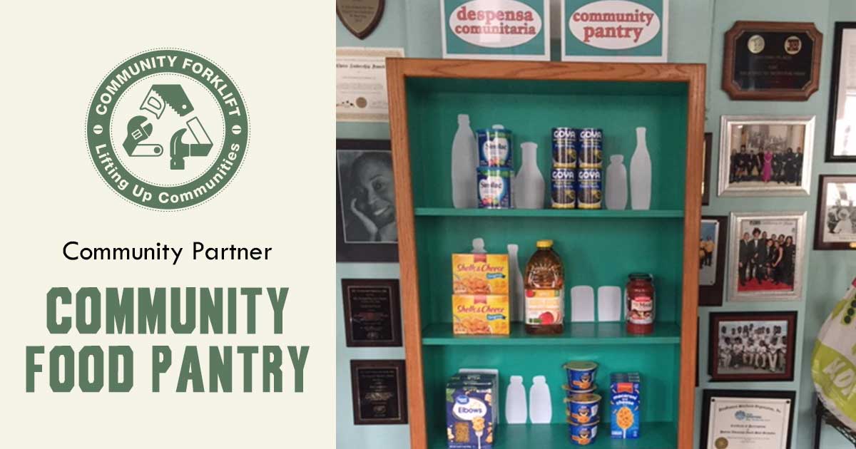 From Bookcase to Community Food Pantry