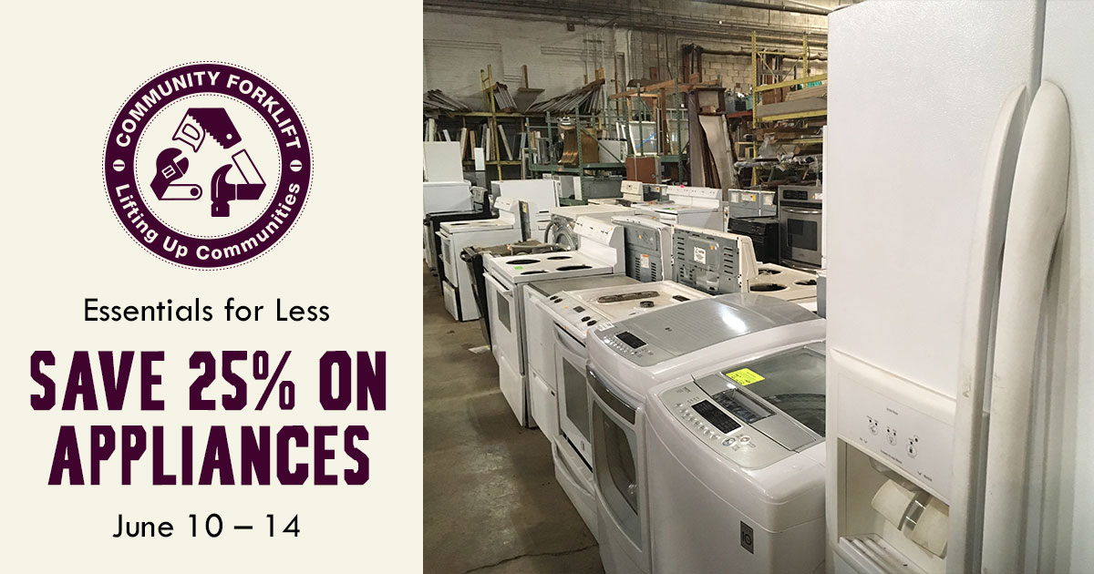 Essentials for Less: 25% off Appliances