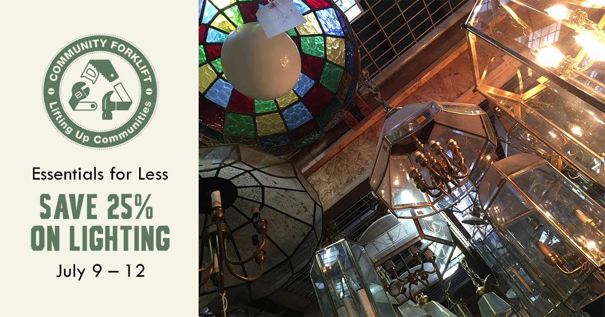 Essentials for Less: 25% off Lighting