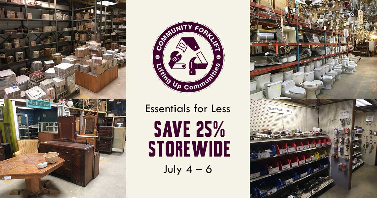 Essentials for Less: 25% off Storewide