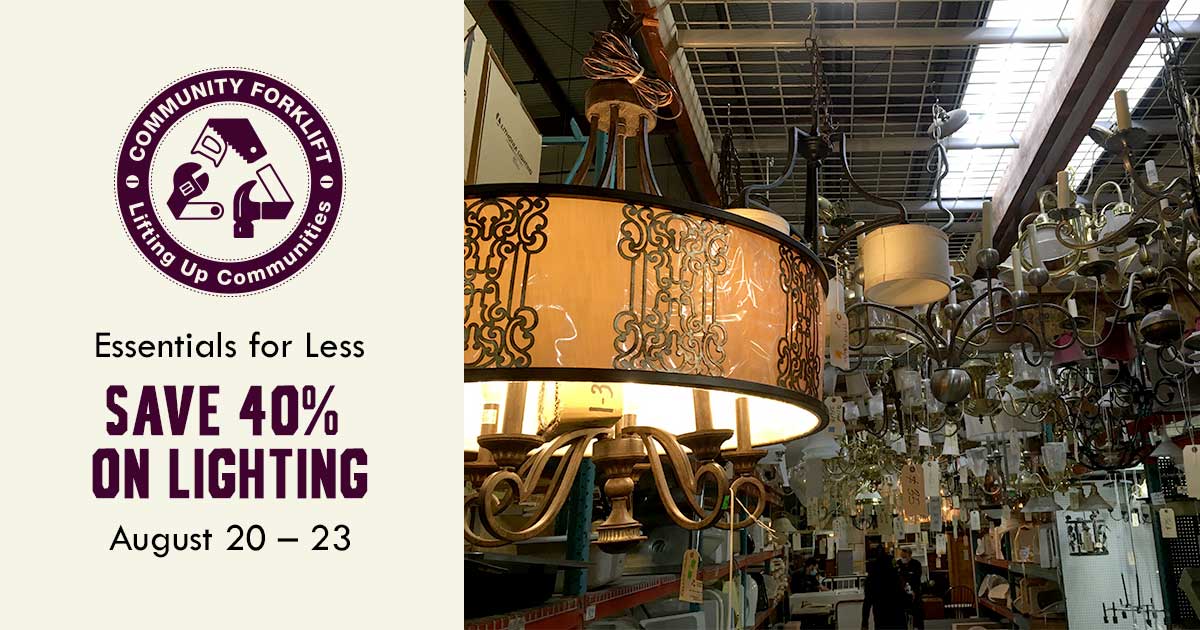 Essentials for Less: Save 40% on Light Fixtures