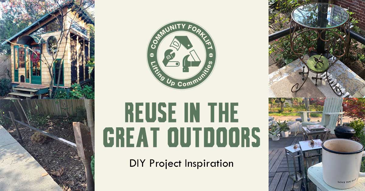 Reuse in the great outdoors!