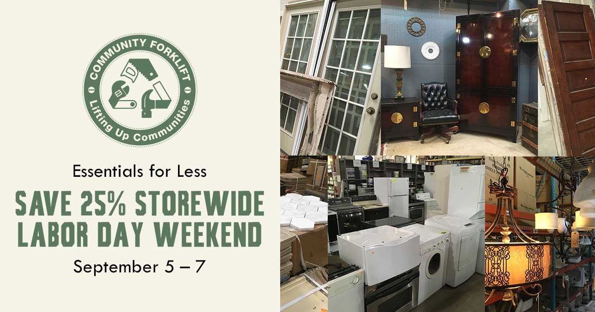 Essentials for Less: Save 25% Storewide this Labor Day weekend