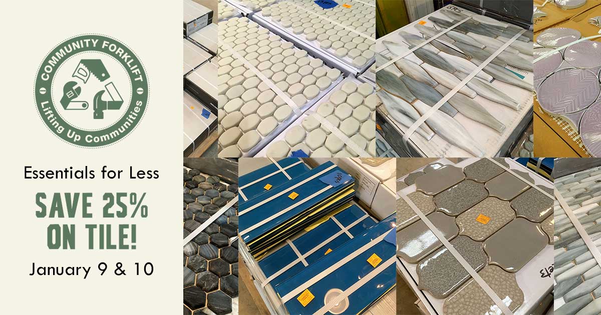 Save 25% on beautiful wall and floor tile!