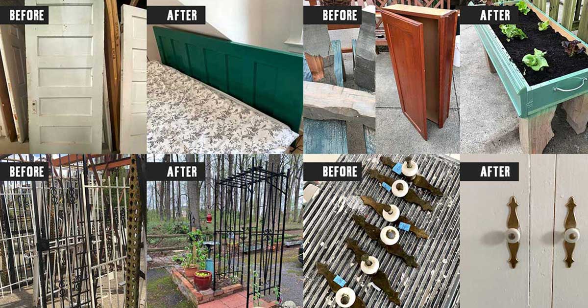 5 creative reuse projects using Community Forklift materials!