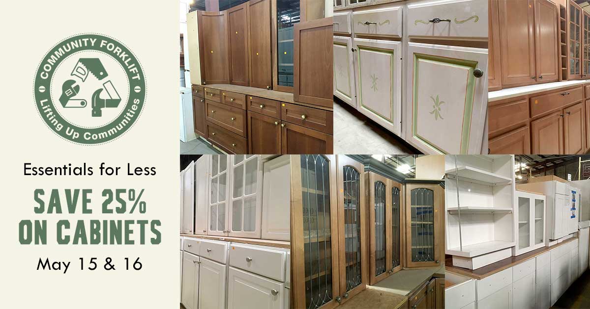 Save 25% on Kitchen Cabinets, School Cabinets, and Single Cabinets