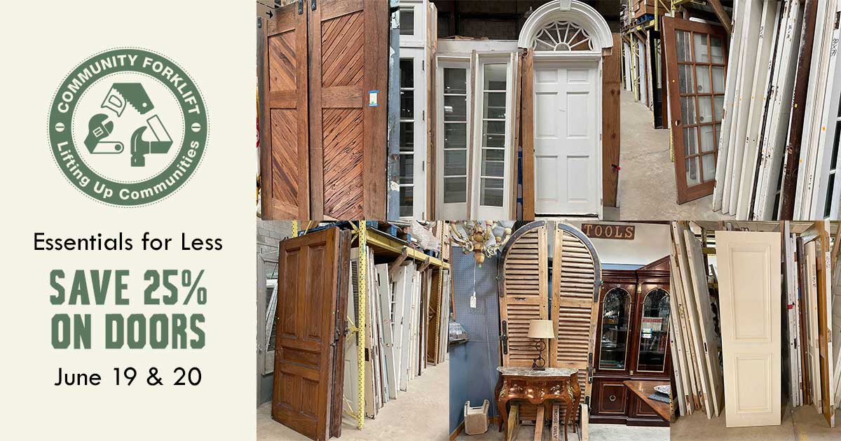Save 25% on doors this weekend!
