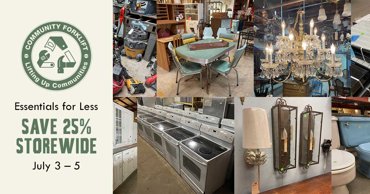 Save 25% storewide this holiday weekend!