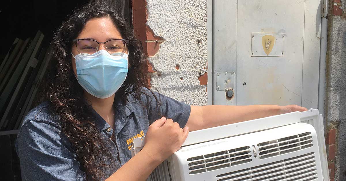 Donate A/C units and help lift up your community through reuse!