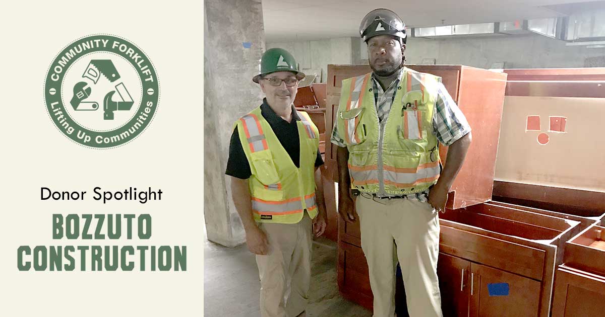 Donor Spotlight: Bozzuto Construction