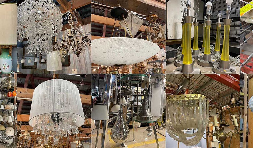 WEEKLONG Lighting Discount: Save 40% online and at the reuse warehouse starting June 2!