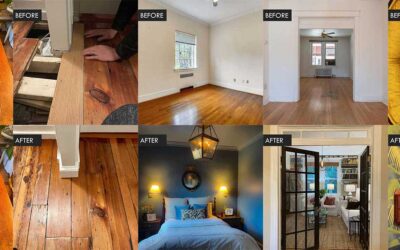 Before and After: Salvaged materials from Community Forklift get a new reuse