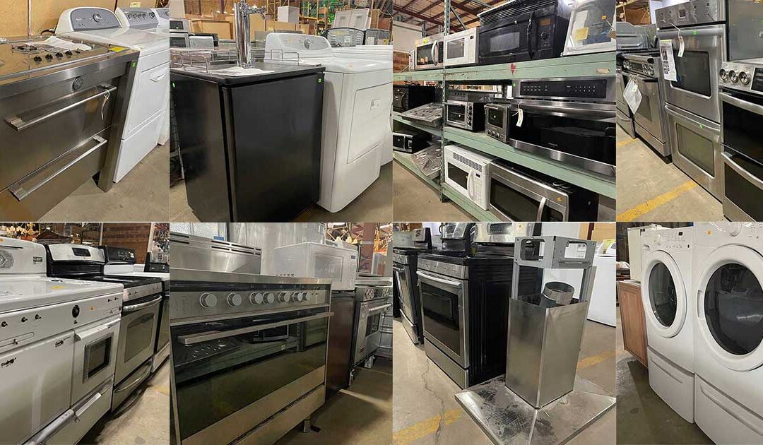 Save 25% on appliances online and in the reuse warehouse July 7–10!