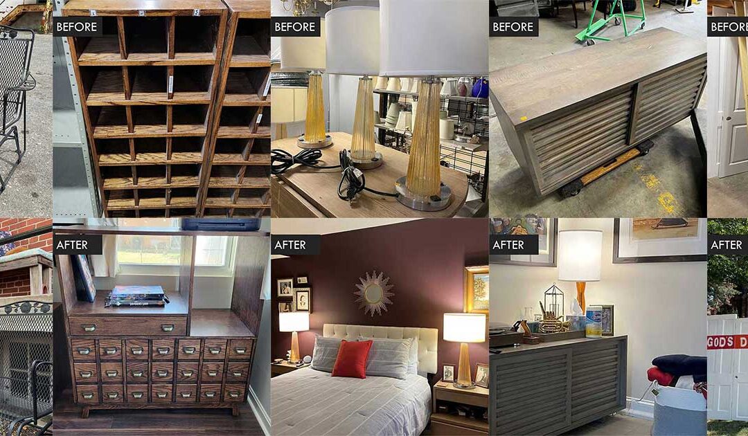 Before and After: Community Forklift materials put to good reuse
