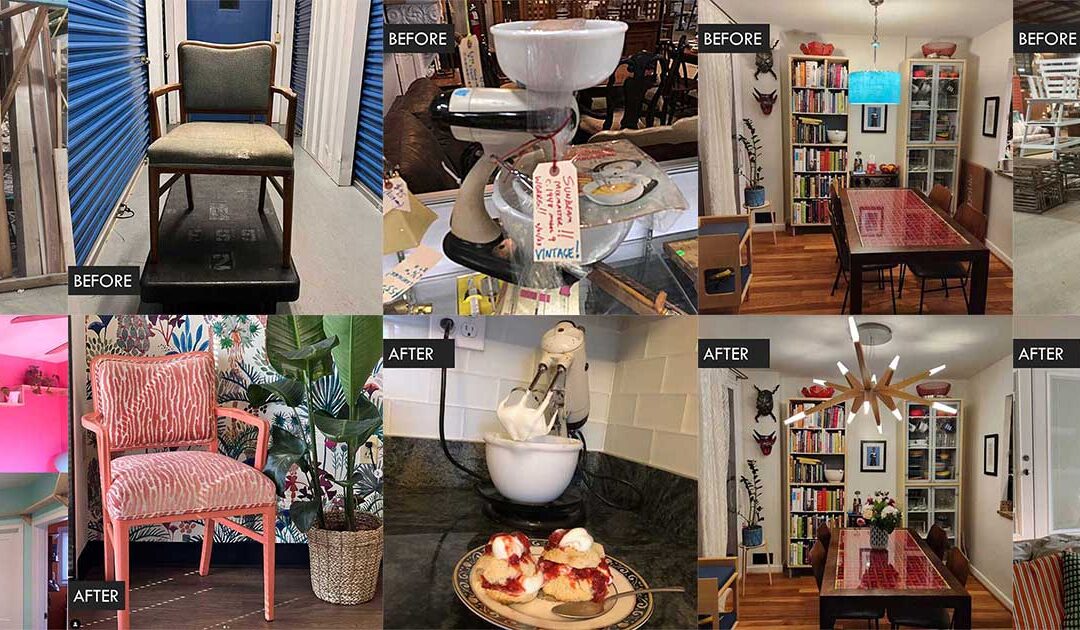 Before and After: Reuse ideas for salvaged materials