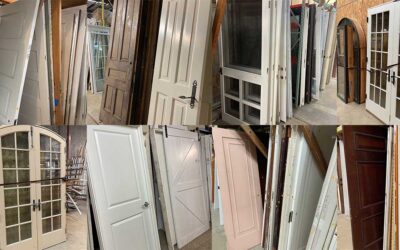 Save 25% on interior and exterior salvaged doors!