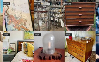 Before and After: Creative reuse for salvaged materials