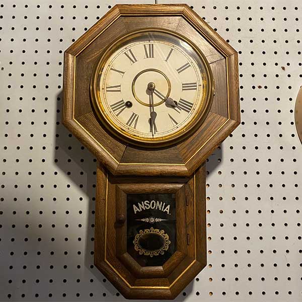 French Empire Portico clock