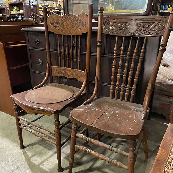 modern and vintage furniture
