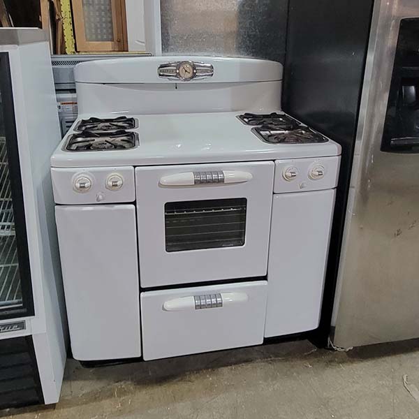 vintage stove home appliance
