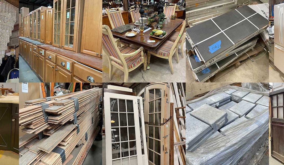 Save 25% storewide on salvaged building materials and home goods!