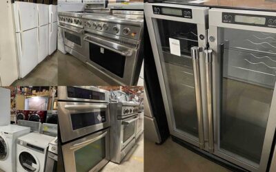 Save 40% on salvaged and surplus appliances!
