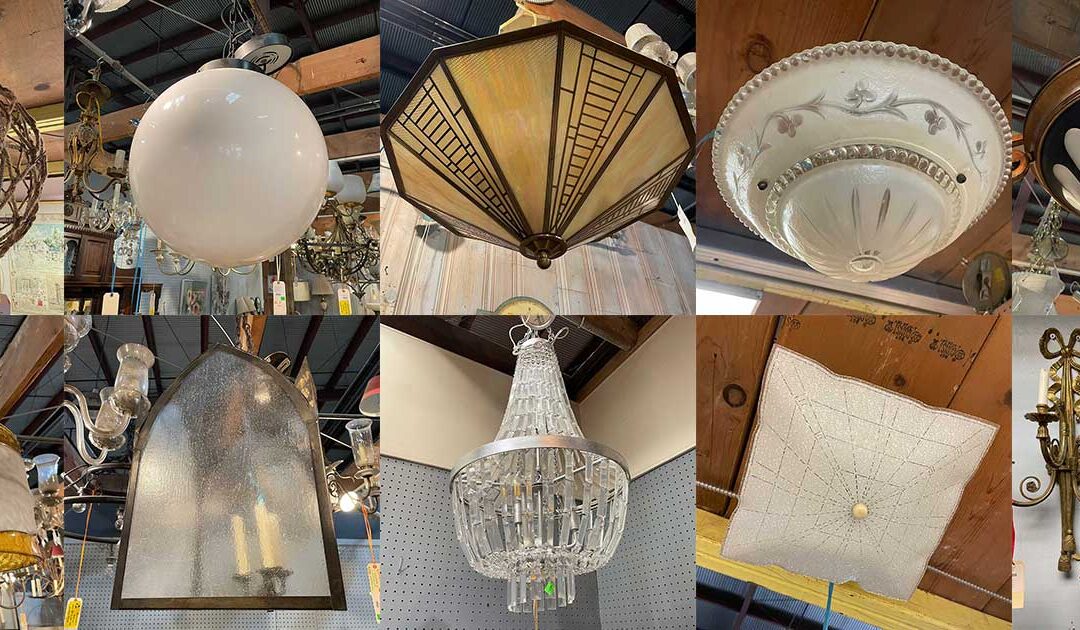 New and gently used lighting is 50% off September 25–29!
