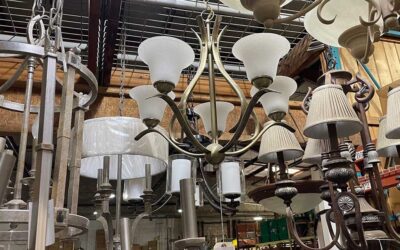 Lighting is 50% off online and at our reuse warehouse!