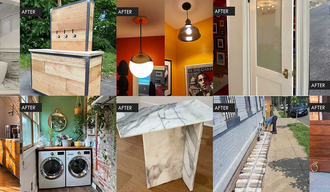 Salvage Inspiration! Home projects with reused materials