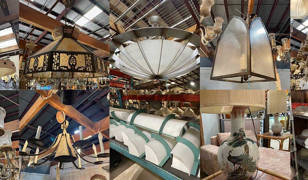 Lighting Discount! Save 40% on secondhand fixtures