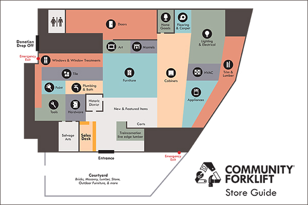 reuse warehouse map