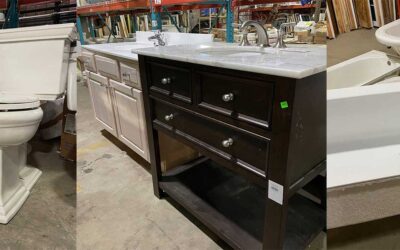 25% off modern and vintage salvaged bathroom fixtures