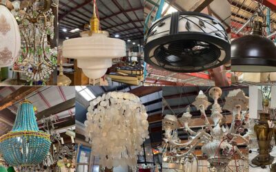 Save 25% on modern and vintage salvaged lighting April 16–20!