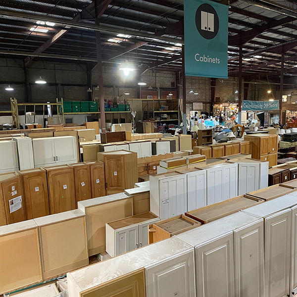 salvaged building materials